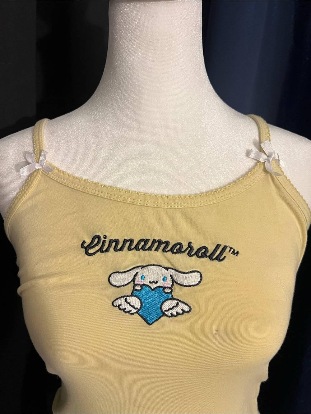 Forever 21 x Hello Kitty and Friends Cinnamoroll Bow Cami Tank Top Size M